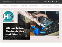 Tablet Screenshot of hsstools.de